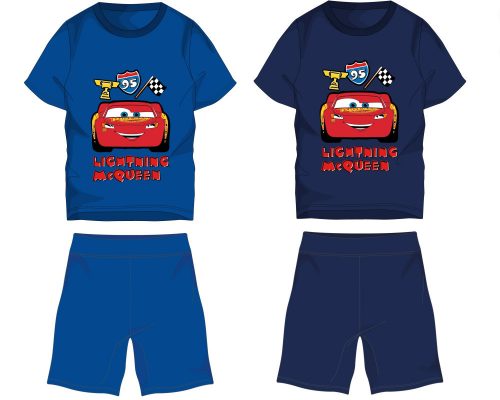 Ansamblu de vară din bumbac Disney Verdák - Set tricou-short - albastru închis - 122