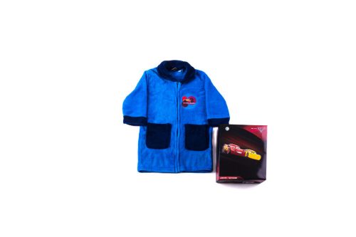 Children's robe - coral - Cars - 104 - medium blue