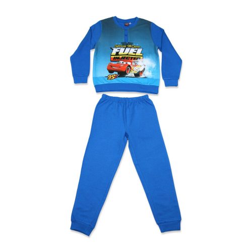 Winter flannel children's pajamas - Verdák - medium blue - 98