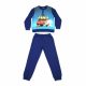 Winter flannel children's pajamas - Cars - dark blue - 110