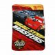 Cars boy's fleece blanket - 100 x 150 cm - black-red