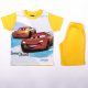 Cars boy's cotton summer ensemble - T-shirt-shorts set - yellow - 110