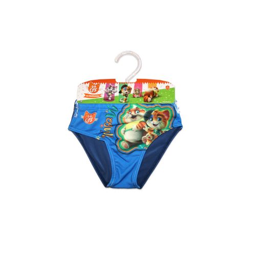 44 Csacska cat bath bottom for boys - dark blue - 116