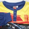 Pigiama per bambini lungo e sottile in cotone - Verdák - con scritta Drag Strip Masters - Jersey - blu scuro - 122