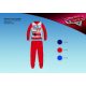 Winter cotton interlock children's pajamas - Disney Cars - red - 110