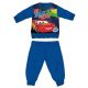 Disney Cars winter thick baby pajamas - cotton flannel pajamas - medium blue - 98