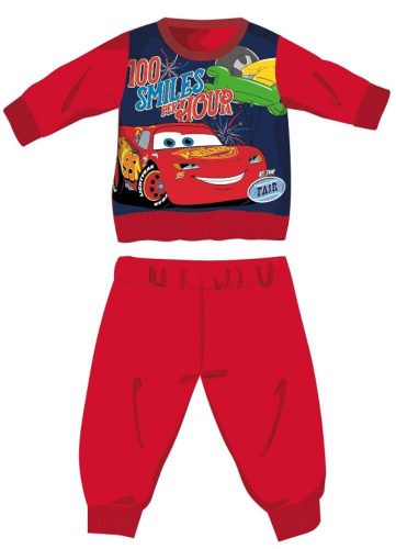 Disney Cars winter thick baby pajamas - cotton flannel pajamas - red - 92