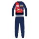 Disney Cars winter cotton children's pajamas - interlock pajamas - with The legendary lightning McQueen inscription - dark blue - 98