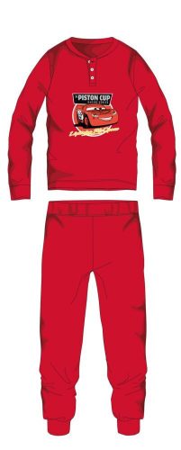 Disney Verdák Winter-Kinderpyjama aus Baumwolle – Interlock-Pyjama – Rot – 104