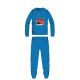 Disney Cars winter cotton children's pajamas - interlock pajamas - light blue - 104