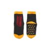 Non-slip children's ankle socks - Cars - plush - brown - 23-26