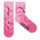 Rutschfeste Flamingo-Thermo-Plüsch-Normalsocken für Kinder