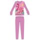 Flamingo winter thick children's pajamas - cotton flannel pajamas - mauve - 104