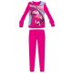 Flamingo winter cotton children's pajamas - interlock pajamas - with flower pattern - pink - 104