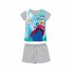 Summer short-sleeved cotton pajamas for children - Disney Frozen - gray - 128