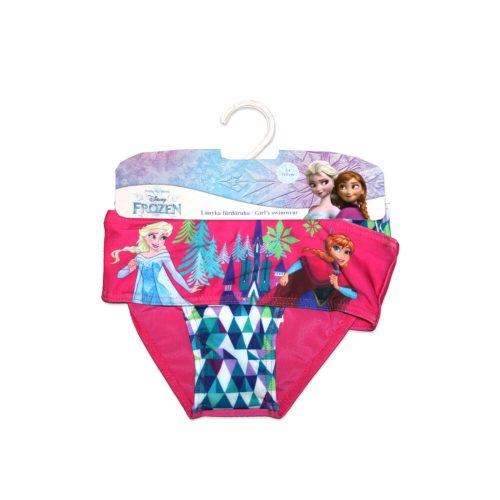 Disney Frozen two-piece swimsuit for girls - check pattern - pink - 104