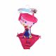 Disney Frozen trikini for little girls - pink - 110