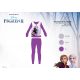 Winter cotton interlock children's pajamas - Disney Frozen - dark purple - 98