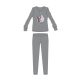 Disney Frozen winter cotton children's pajamas - interlock pajamas - gray - 110