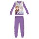 Disney Frozen Fleece-Pyjama – Winterdicker Kinder-Pyjama – Lila – 104