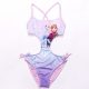 Ice magic girl's swimsuit - trikini - light pink - 128