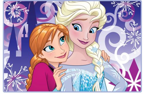 Disney Frozen carpet, bathroom exit - 80 x 120 cm