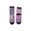 Non-slip children's ankle socks - Ice magic - full plush - light purple - 23-26