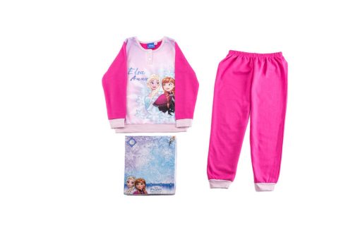 Flanell-Kinderpyjama - Eiszauber - Rosa - 98