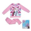 Winter cotton children's pajamas - Ice Magic - light pink - 104