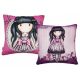 Gorjuss pillow, decorative pillow - 40x40 cm - purple-pink