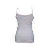 Completo intimo sportivo da donna in cotone, due pezzi - mutandine sportive-top con spalline sottili - rosa chiaro - S