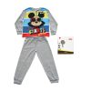 Langer Kinderpyjama aus dünner Baumwolle - Mickey Mouse - Jersey - Grau - 116