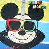 Dlouhé tenké bavlněné dětské pyžamo - Mickey mouse - Jersey - šedá - 122