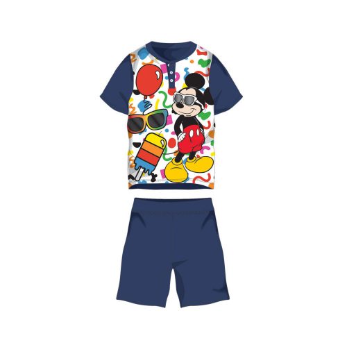 Summer short-sleeved children's cotton pajamas - Disney Mickey mouse