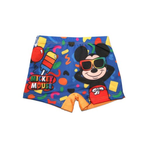 Disney Mickey mouse bath boxer for little boys - with Mickey mouse inscription - orange - 104