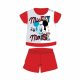 Summer short-sleeved cotton baby pajamas - Disney Mickey Mouse - red - 80