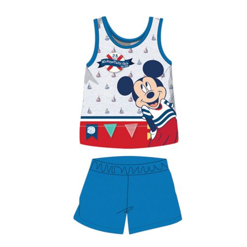 Summer sleeveless cotton baby pajamas - Disney Mickey Mouse