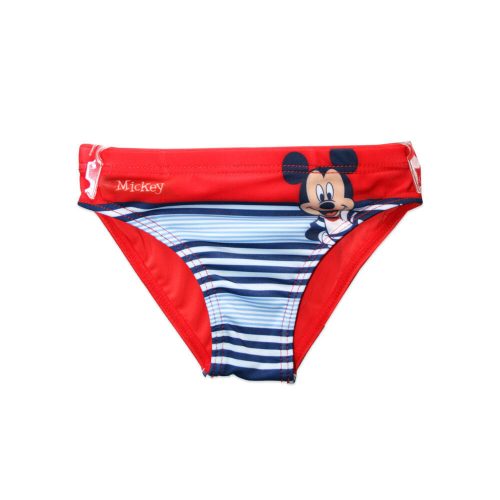 Baby bath bottom for boys - Mickey mouse - striped - red - 86