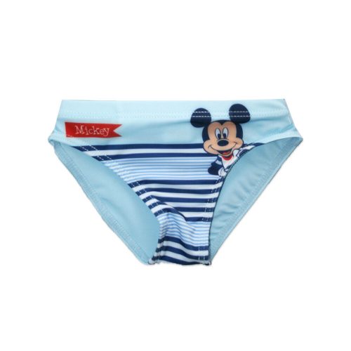 Baby bath bottom for boys - Mickey mouse - striped - light blue - 80