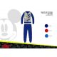 Winter cotton interlock children's pajamas - Disney Mickey mouse - dark blue - 116