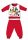 Disney Mickey mouse winter thick Christmas baby pajamas - cotton flannel pajamas - red - 80