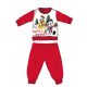 Disney Mickey mouse winter thick Christmas baby pajamas - cotton flannel pajamas - red - 86