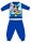 Disney Mickey Mouse baby fleece pajamas - winter thick pajamas - medium blue - 86