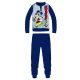 Pigiama invernale spesso per bambini Disney Topolino - pigiama in flanella di cotone - blu scuro - 110