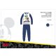 Disney Mickey mouse children's jersey pajamas - cotton pajamas - dark blue