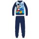 Pigiama in pile Disney Topolino - pigiama invernale spesso per bambini - blu scuro - 104