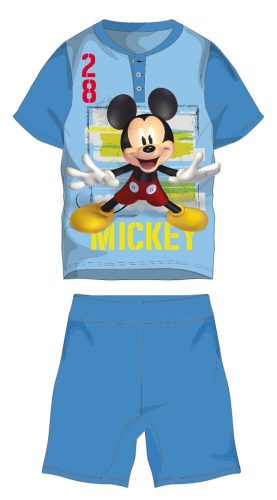 Disney Mickey egér nyári rövid ujjú gyerek pizsama - pamut jersey pizsama 