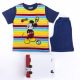 Mickey mouse boy's cotton pajamas - short-sleeved pajamas - summer ensemble - dark blue - 116