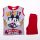 Mickey mouse boy's cotton summer ensemble - t-shirt-shorts set - red - 86