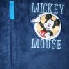 Warmer Kindermantel - Koralle - Mickey Mouse - Dunkelblau - 104